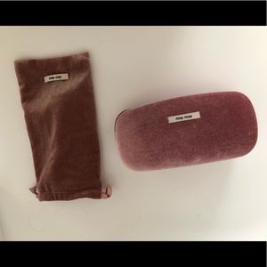 MIU MIU SUNGLASS CASE